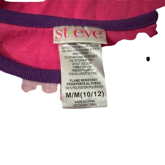 Steve Children’s Shirt Free Spirit Size M/M(10-12) - Picture 3 of 3